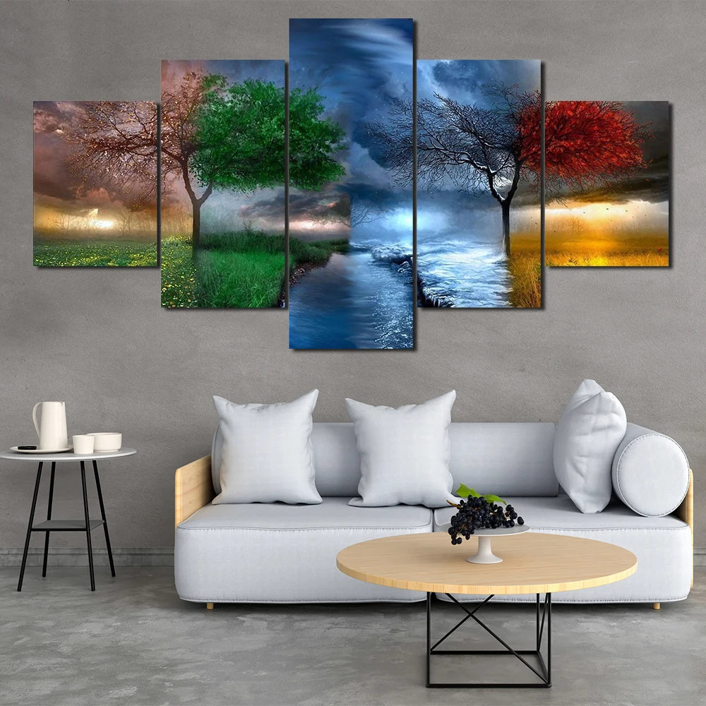 The Tree Living Canvas Art