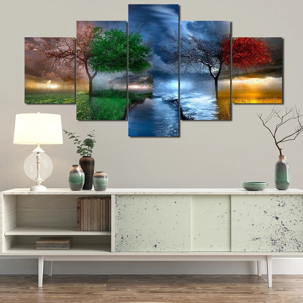 The Tree Living Canvas Art