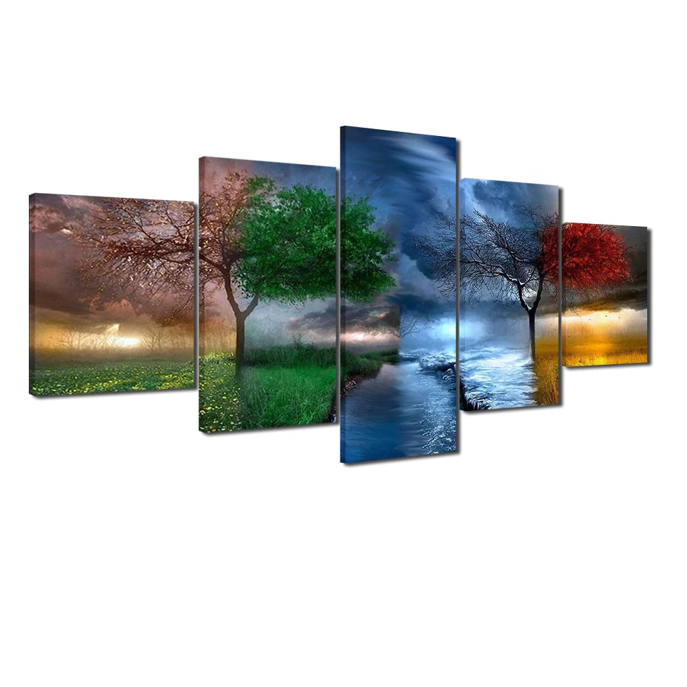 The Tree Living Canvas Art